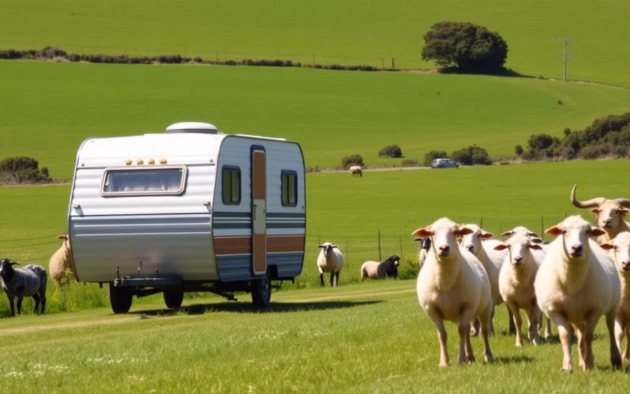 The caravan trip that did not go to plan