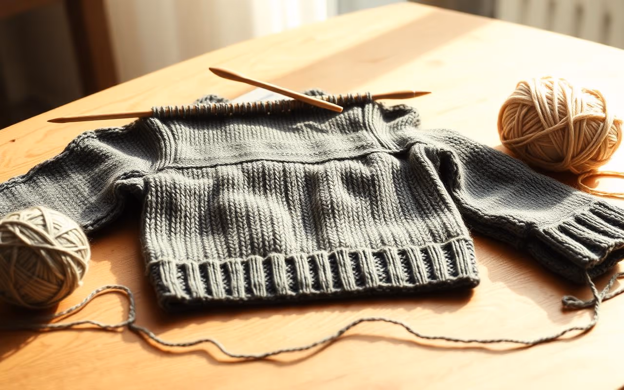 The Tuesday knitting circle hits 200 little jumpers